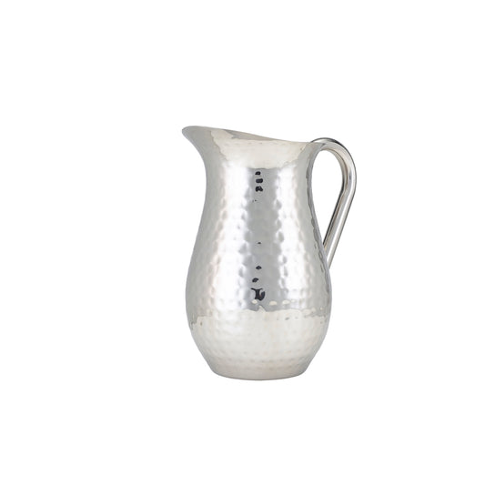GENWARE HAMMERED S/S WATER JUG 2L/67.6OZ