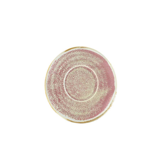 TERRA PORCELAIN ROSE SAUCER 14.5CM       x6
