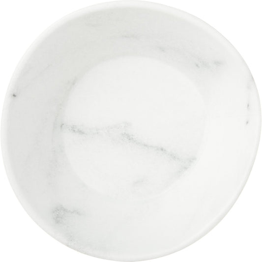 RIDGE MELAMINE BOWL - MARBLE 1.5L        x12