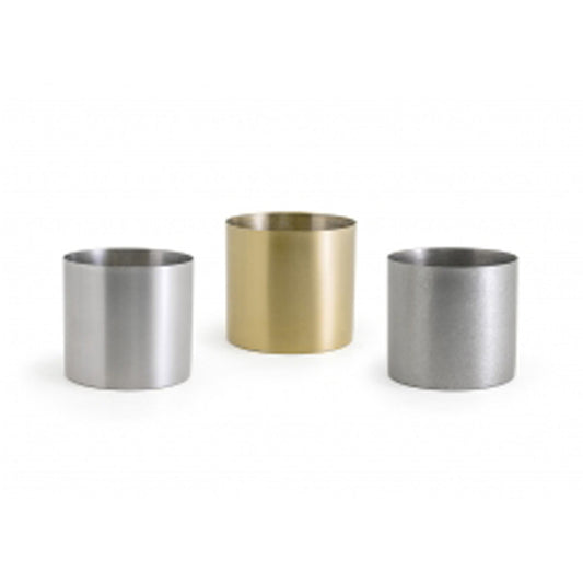 RNDSTAINLESS MOD HOLDER ANTIQUE8.2X7.6CM x6