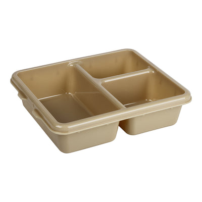 CAMBRO MEAL DELIVERY TRAY 3 COMP BEIGENR
