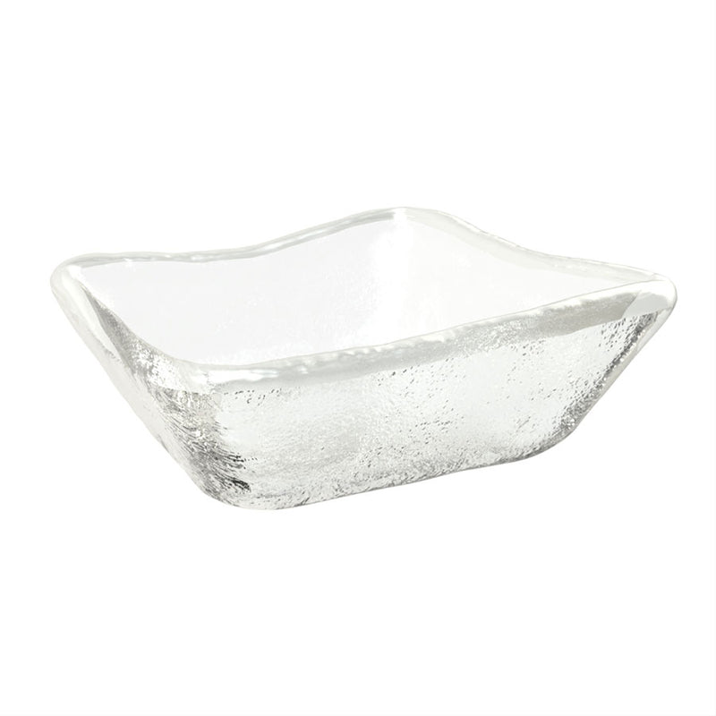 GLASS STUDIO BENTO CLEAR DIP POT SQ6X2CM x6