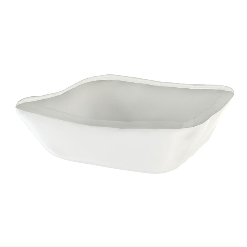 GLASS STUDIO BENTO WHITE DIP POT SQ6X2CM x6