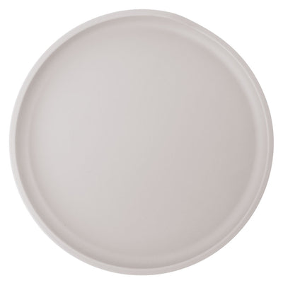 WHT COPENHAGEN RND BAMBOO MELAMINE9" PLT x6