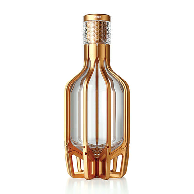 CAGE DECANTER GOLD 216.4X209.0X245.0MM   x3