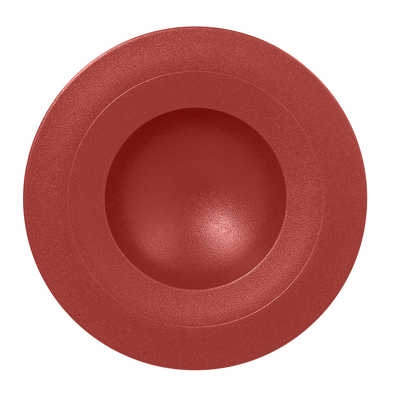 NEO FUSION DEEP PLATE DARK RED 23CM   NR