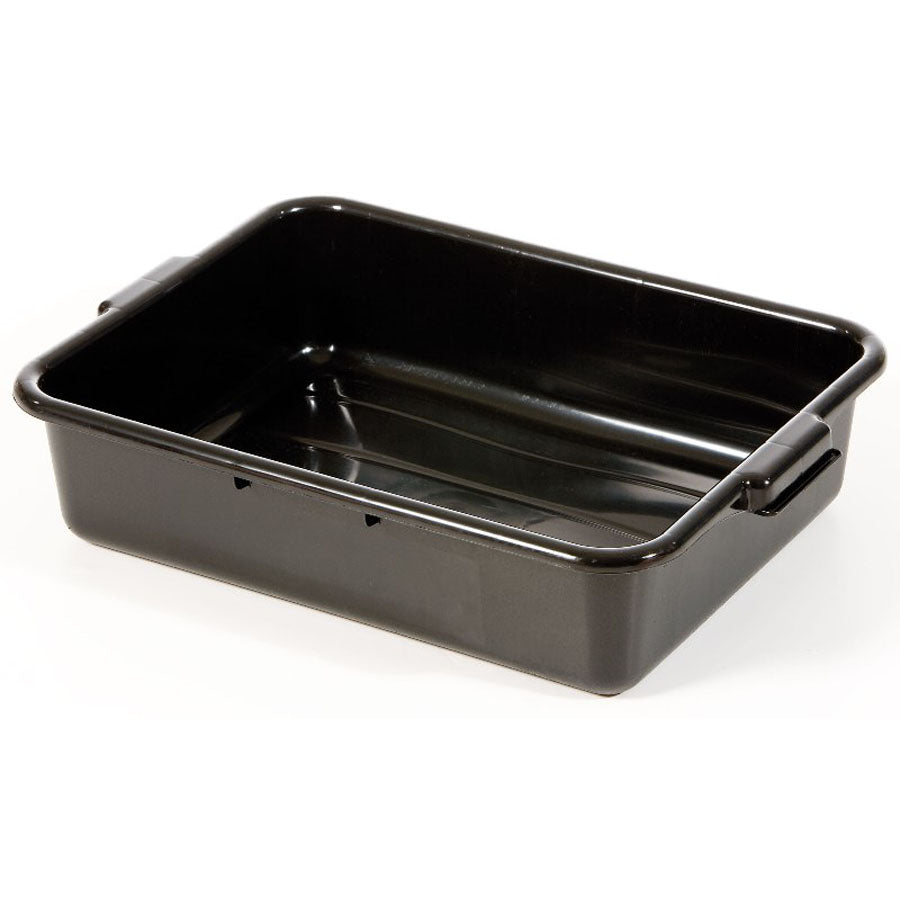 POLYETHYLENE STORAGE BOX BLACK          