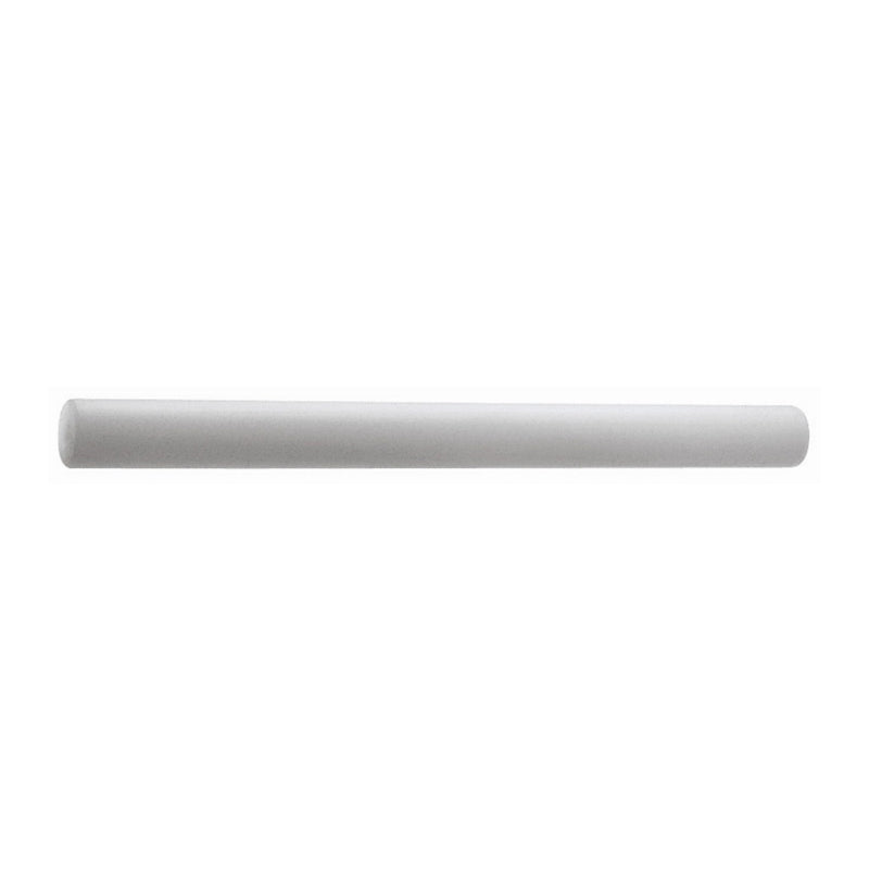 ROLLING PIN 61CM WHITE POLY             