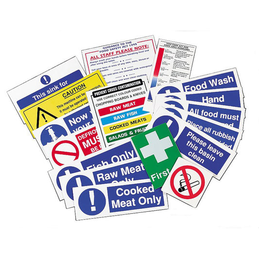 SIGN WARNING SENIOR HYGIENE             