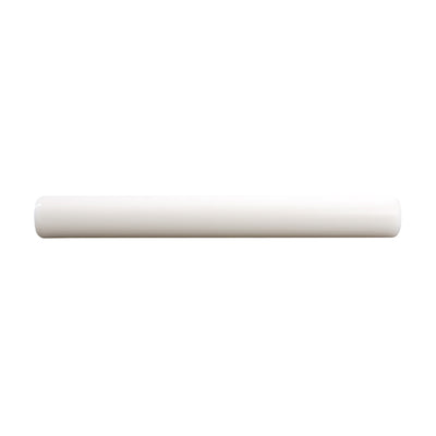 ROLLING PIN 30CM WHITE POLY             