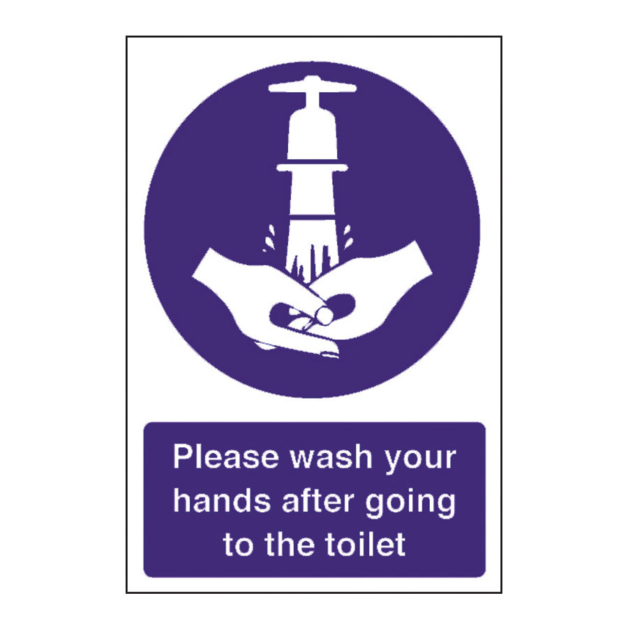 WASH HANDS AFTER TOILET SIGN 200x300 BLU
