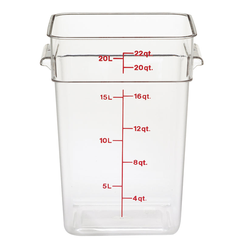 CONTAINER SQUARE POLY 20.8 LTR          