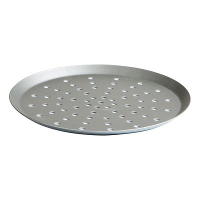 PIZZA PAN PERFORATED 15" BASE ALU       