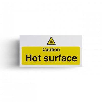 SIGN HOT SURFACE                        