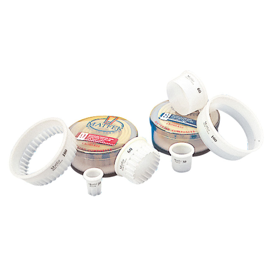 EXOGLASS SETOF 7 OVL CUTTERS 40MM X130MM