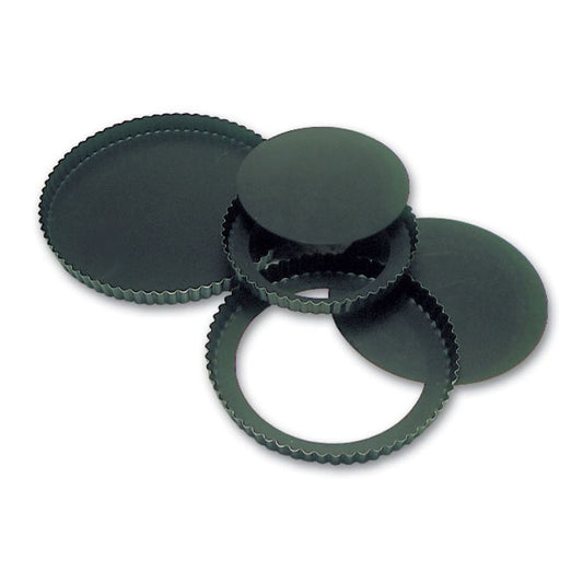 N/S FLUTED QUICHE MOULD 200 X 25MM DEEP 