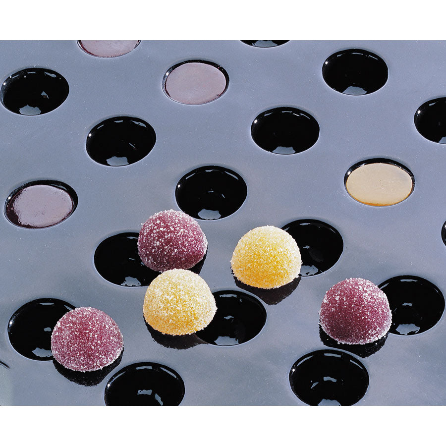 FLEXIPAN 70 DEMI SPHERE MOULD 30X18MM   