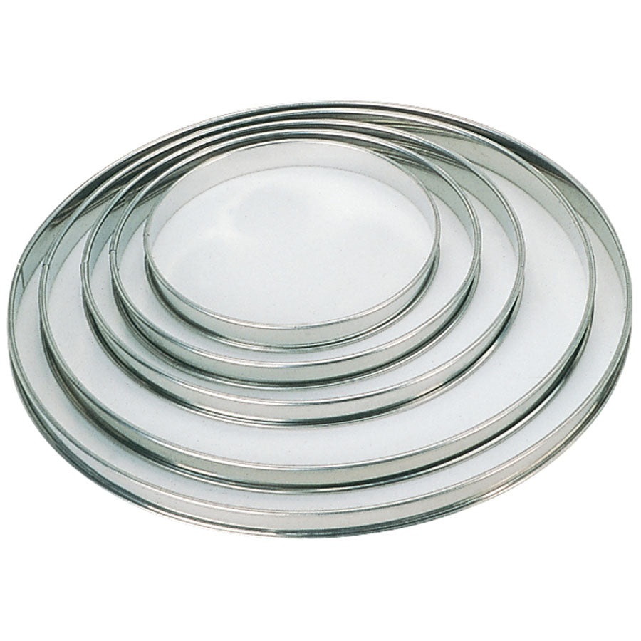 S/S PASTRY RING 90MM DIAX16MM H (PK6)   