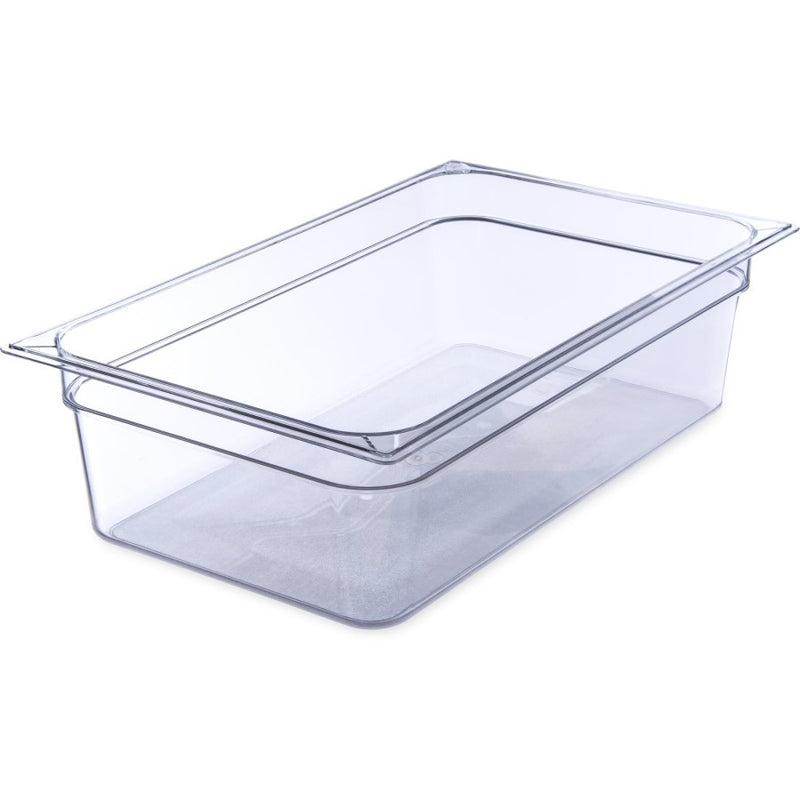 STOREPLUS FOOD PAN FULL SIZE 6" CLEAR NR x6
