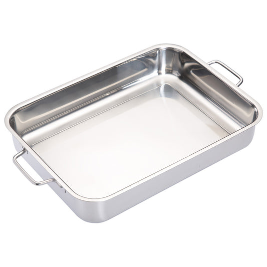 ROASTING PAN S/S 37X27X6.5CM            