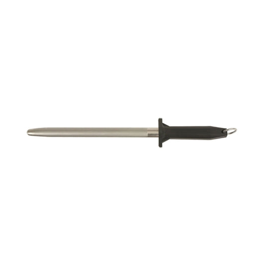 10" OVAL DIAMOND STEEL BLACK NR         