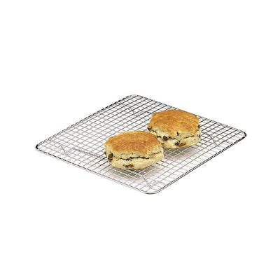 CHROME PLATED SQ CAKE COOLING TRAY      