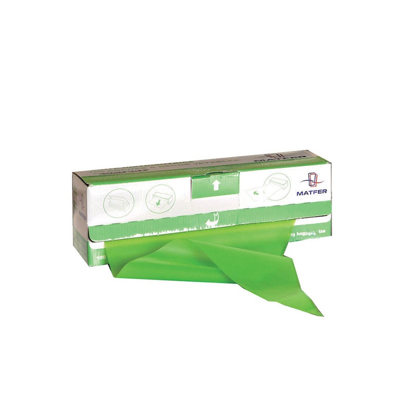 DISPOSABLE PIPING BAG GREEN (PCK 100)   