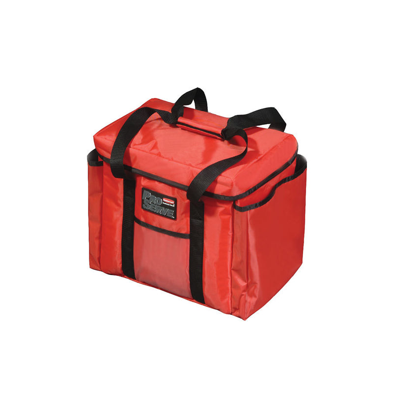 FOOD DELIVERY BAG 381X304X304MM RED     