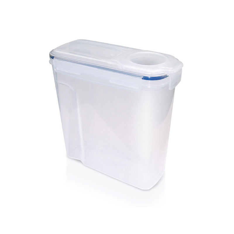 CLIP&CLOSE CEREAL CONTAINER 4LTR CLEAR  