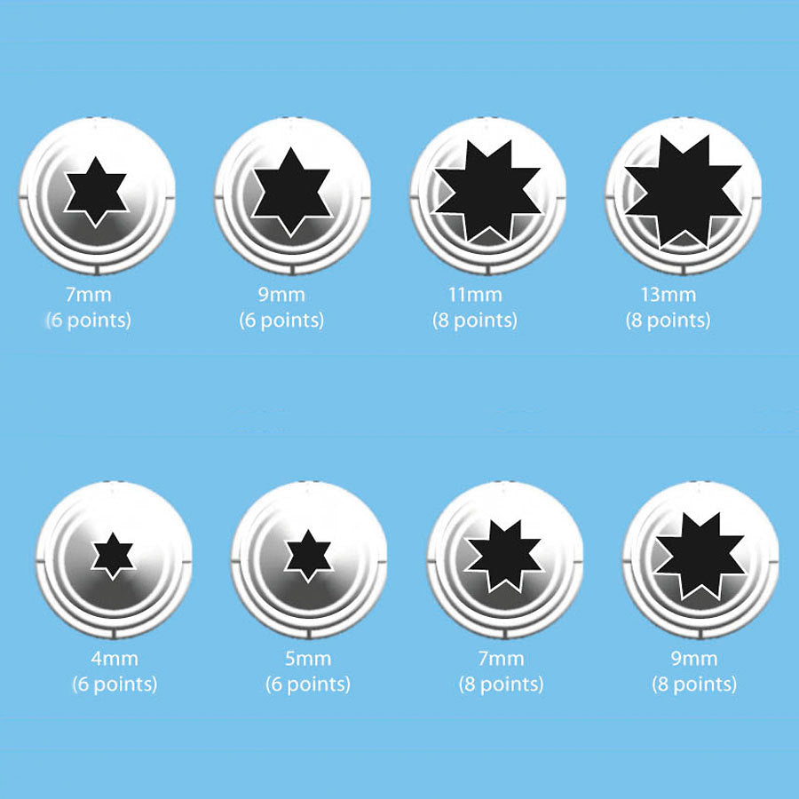 DECORATING TIP KIT STANDARD STAR        
