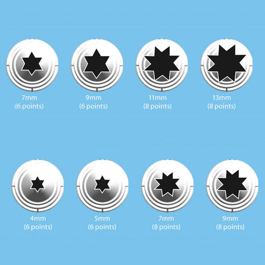DECORATING TIP KIT STANDARD STAR        