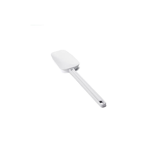 RUBBER SPOON PLASTIC HANDLE 34.3CM WHITE