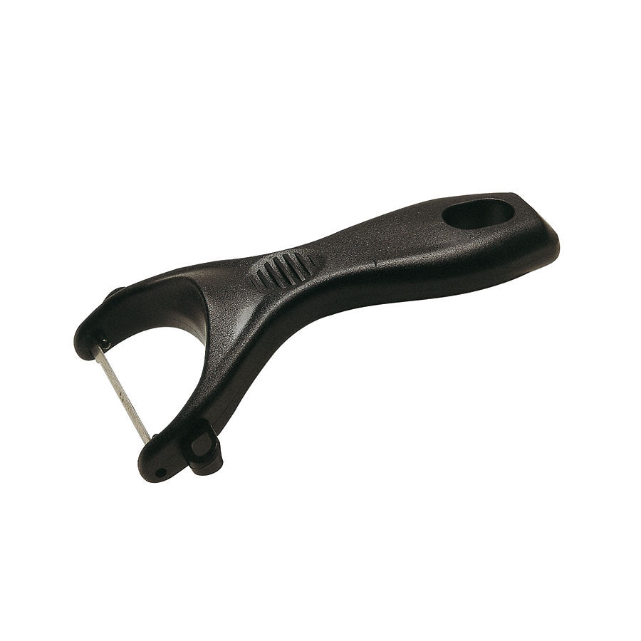 POTATO PEELER BLACK HANDLE S/S          