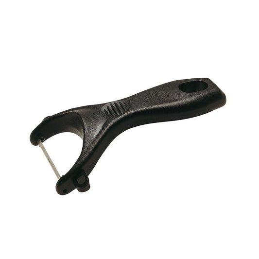 POTATO PEELER BLACK HANDLE S/S          