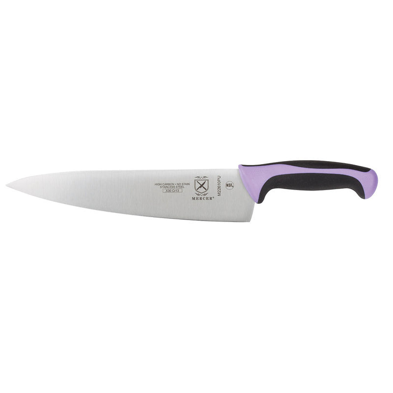 ALLERGEN SAFETY KNIFE 10" PURPLE HANDLE 