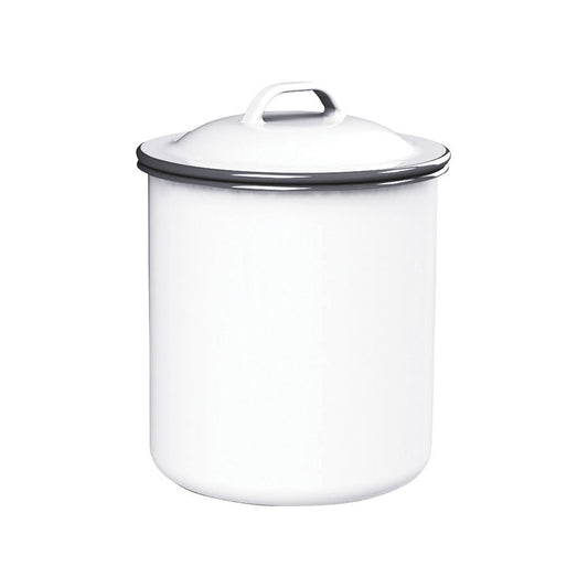 LIVING NOSTALGIA ENAMEL STORAGE JAR 11CM
