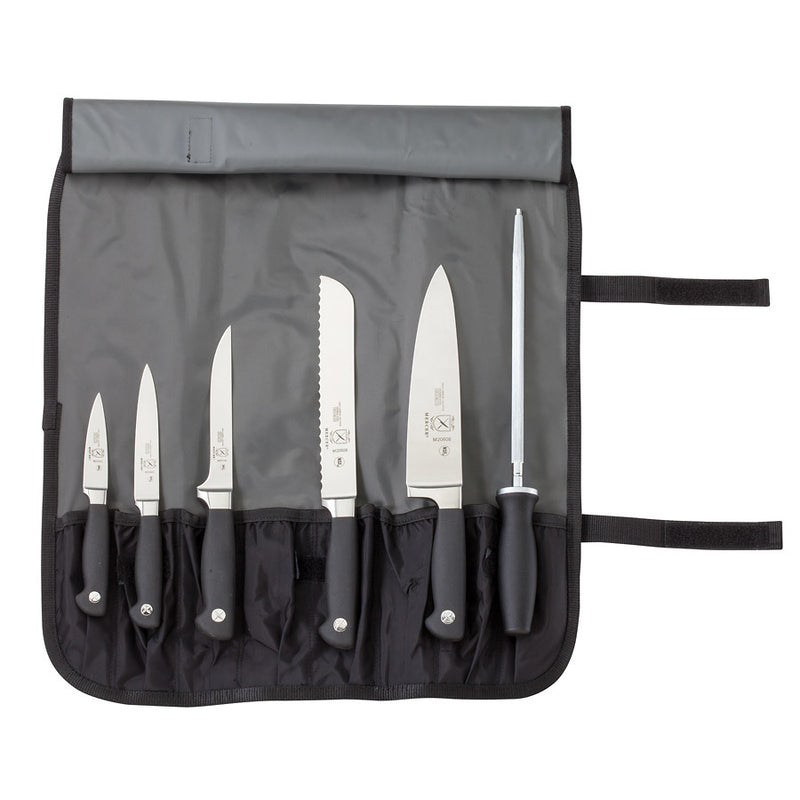 GENESIS SETS FORGED 7PC KNIFE ROLL SET  