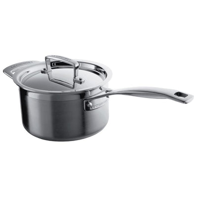 SAUCEPAN UNCOATED 16CM 1.9L 3PLY S/S    