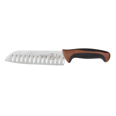 MILLENNIA COLOUR CODED SANTOKU 7" BROWN 