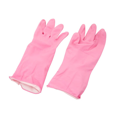 RED BREADING GLOVES LARGE (PACK 12)     