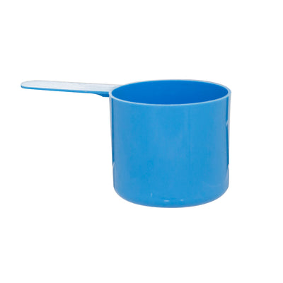 PLASTIC SCOOP 2OZ 60ML BLUE             