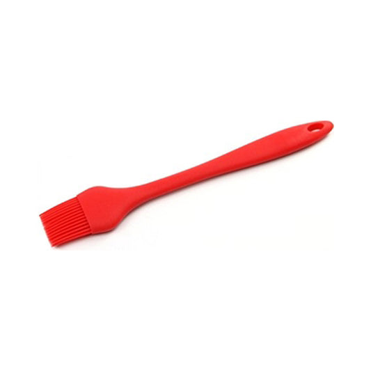 SILICONE BRUSH RED BRISTLES             