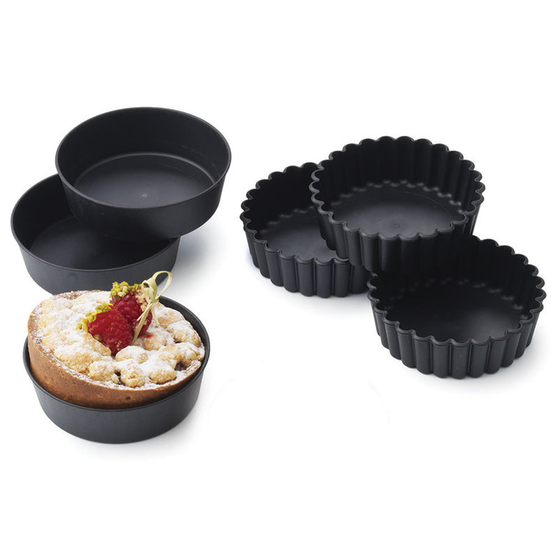 MINI PIE MOULDS 4" EXOGLASS             