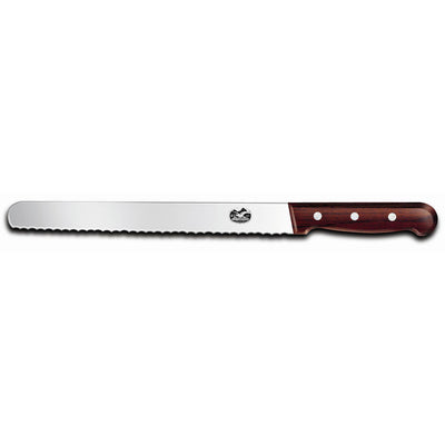 BREAD KNIFE ROUND END SERRATED BLADE    
