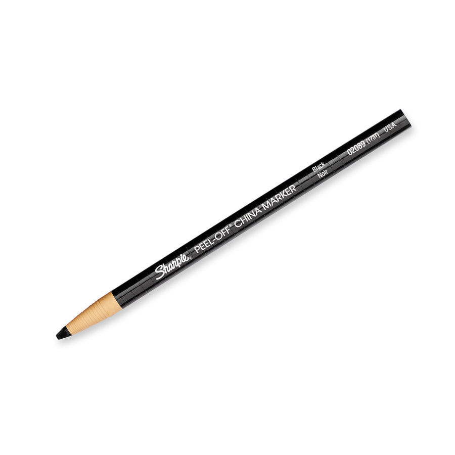 SHARPIE CHINA MARKER BLACK TUCK (PK12)  