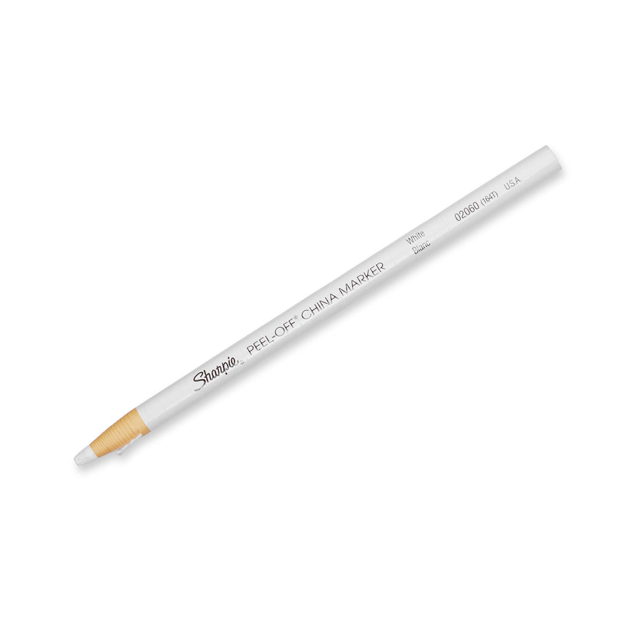 SHARPIE CHINA MARKER WHITE TUCK (PK12)  