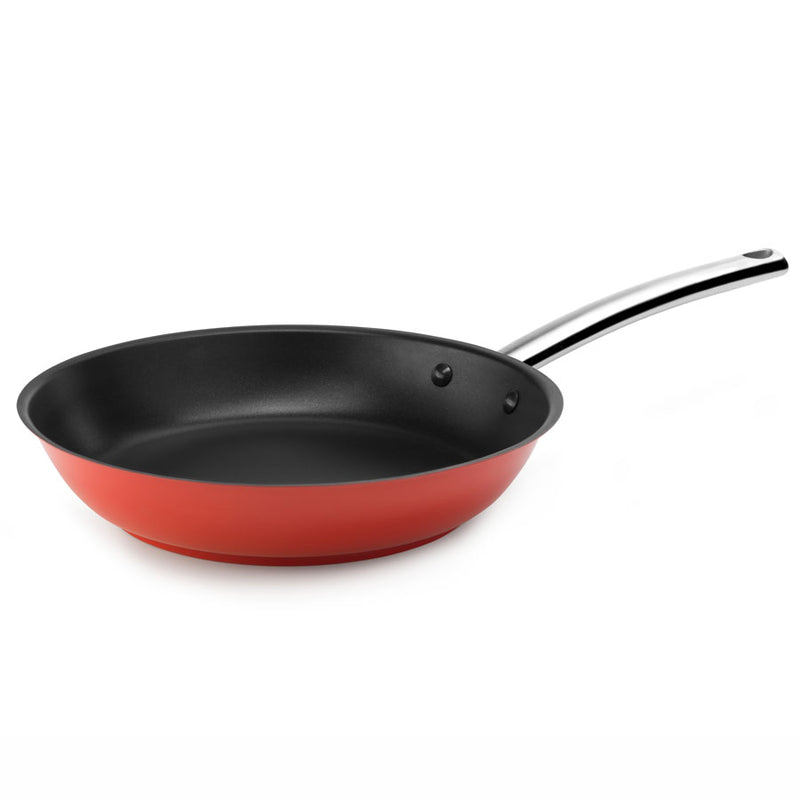 COOL LINE NON STICK FRY PAN 24CM RED    