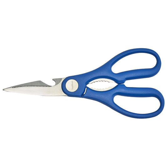 ST/STEEL KITCHEN SCISSORS 8" BLUE NR    