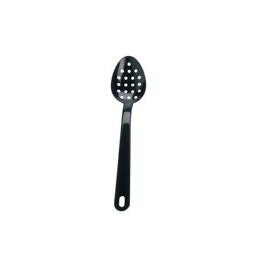 EXOGLASS SERVING SPOON PERF BLACK       