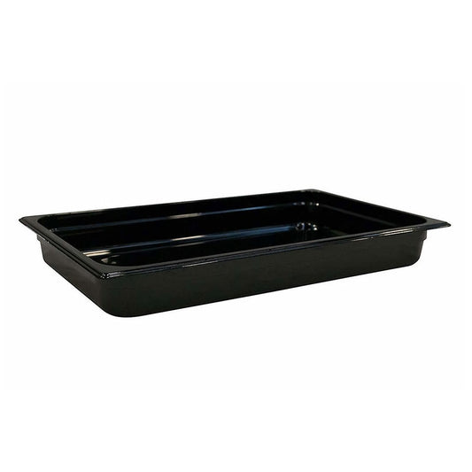 GASTRONORM FOOD PAN 1/1 65MM AMBER BLKNR